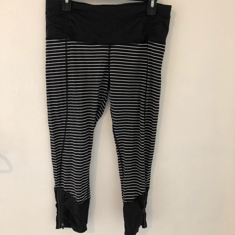 Striped LuluLemon Pants